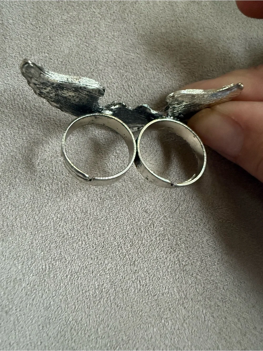 Vintage bold winged